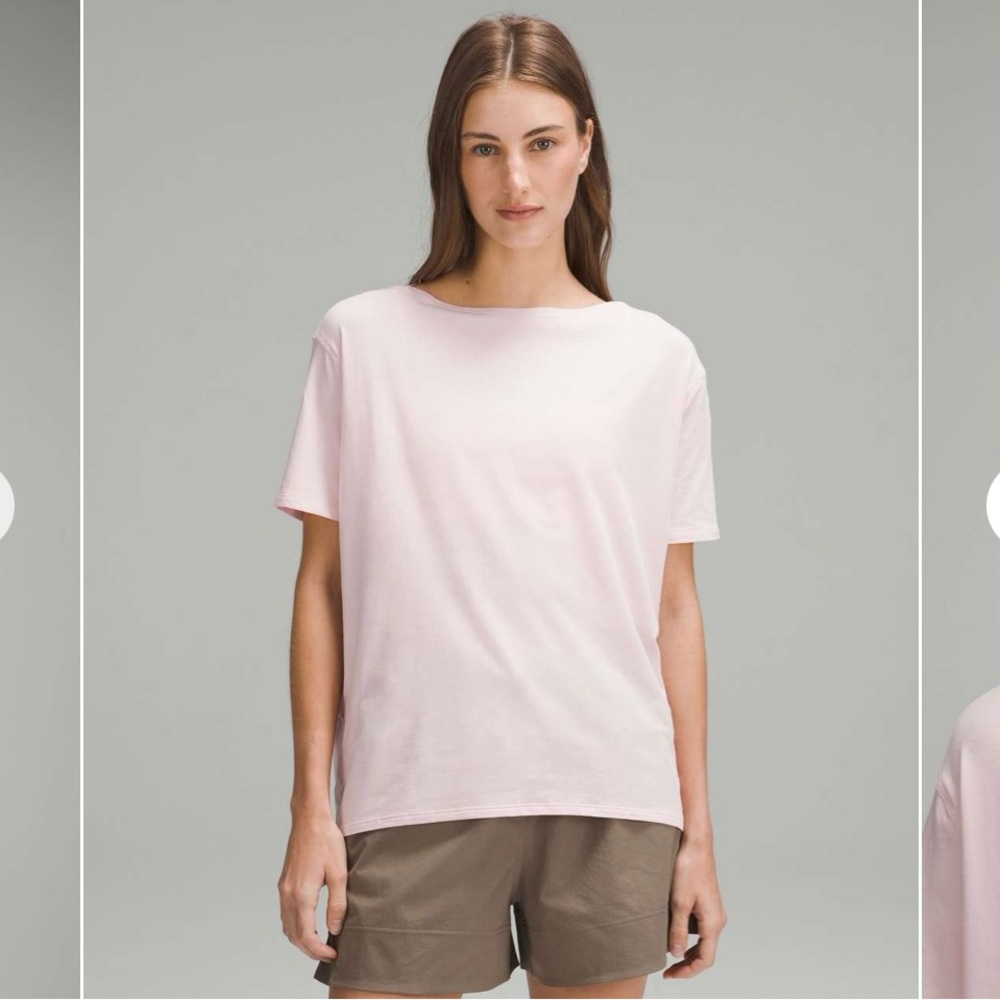 Lululemon Back in Action Short-
Sleeve Shirt